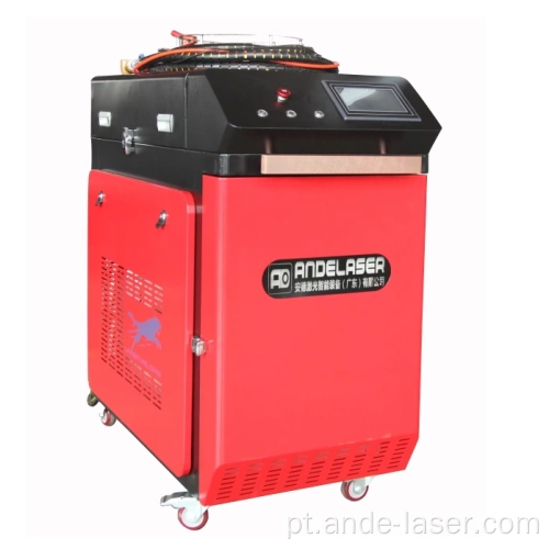Máquina de solda a laser para soldagem de prateleira